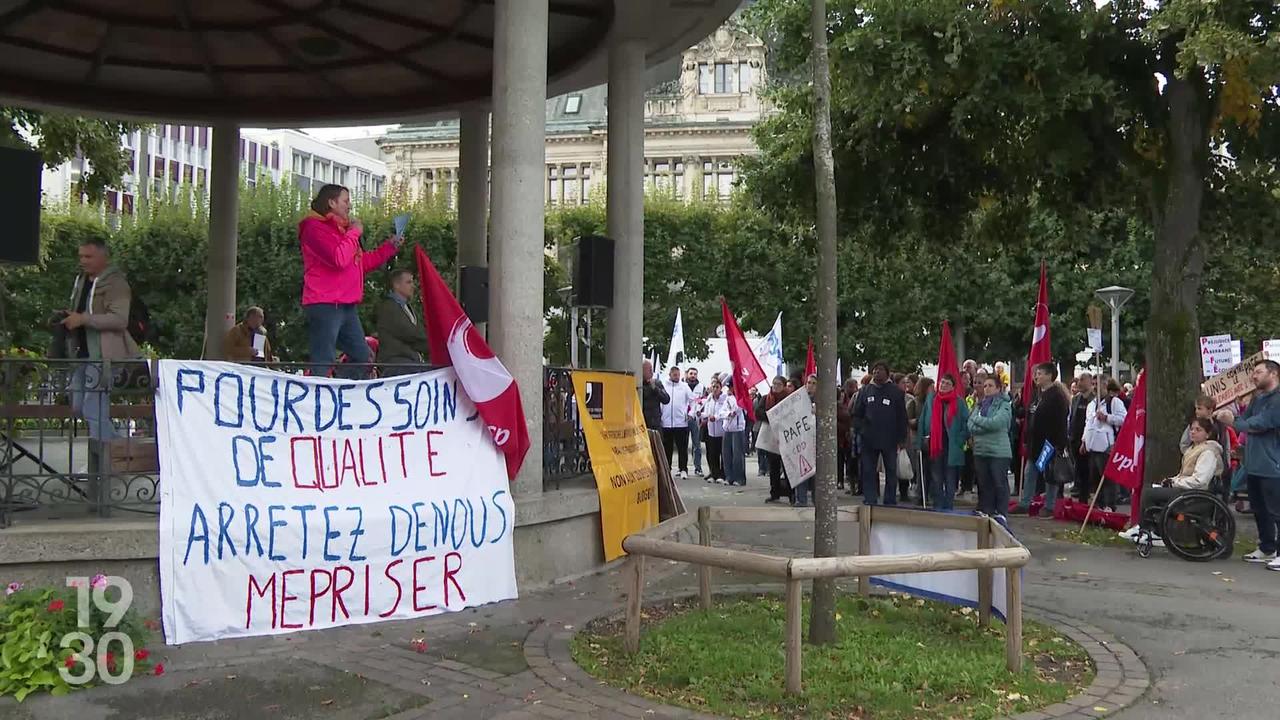 Fribourg : 3 000 manifestants contre le plan d’économies du canton