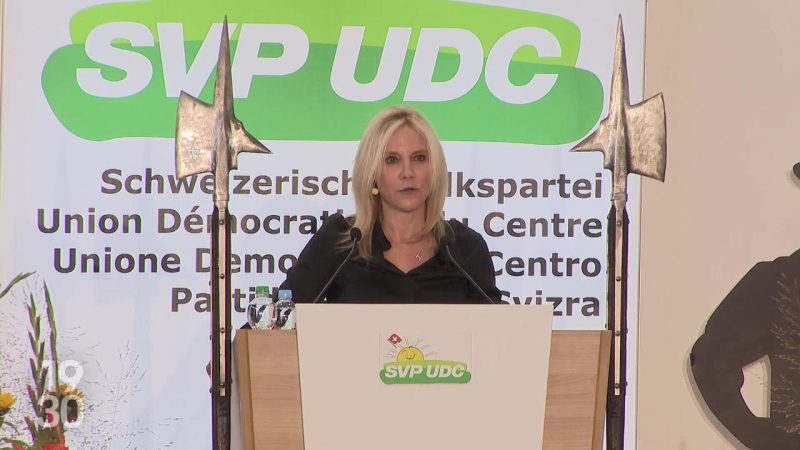 L’UDC s’oppose à l’Union européenne lors de l’assemblée des délégués et dénonce un traité de subordination